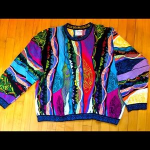 Authentic Vintage Australian COOGI sweater. Large.